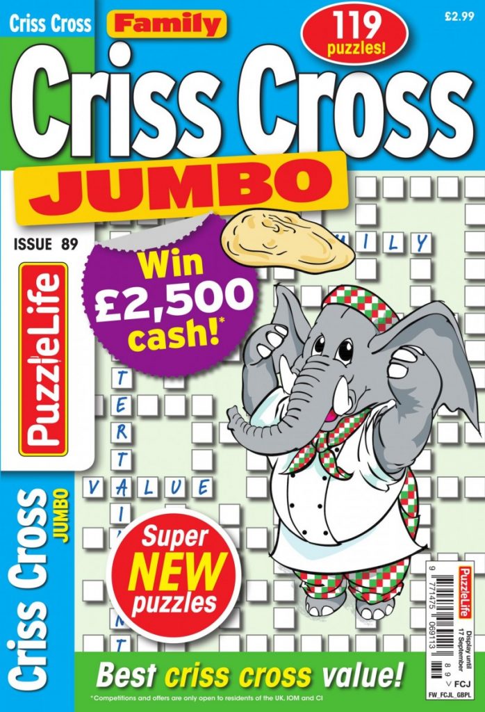 Family Criss Cross Jumbo - Issue 89 - August 2020
