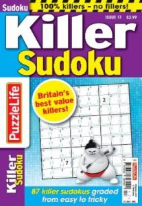 PuzzleLife Killer Sudoku - 10 December 2020