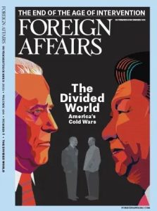 Foreign Affairs – November/December 2021