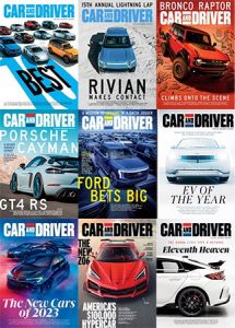 Car and Driver USA - Full Year 2022 Collection