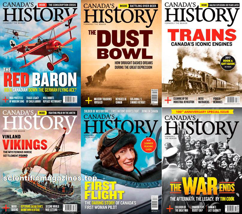 download Canada's History – 2018 Full Year Issues Collection