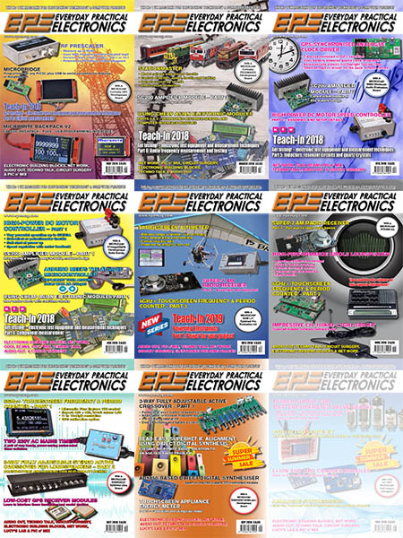 download Everyday Practical Electronics - 2018 Full Year Collection