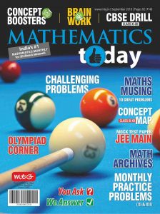 download Mathematics Today - September 2018