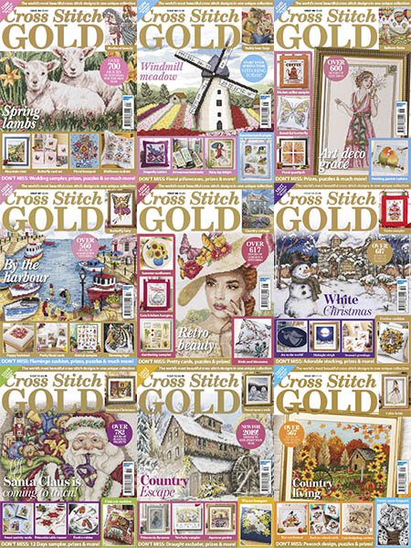 Cross Stitch Gold - Full Year 2018 Collection
