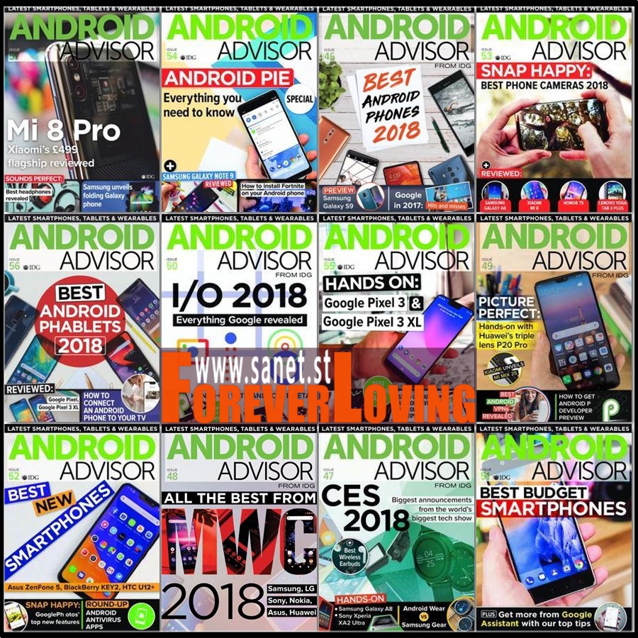 Android Advisor - 2018 Full Year Issues Collection