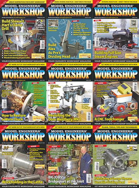 Model Engineers' Workshop - Full Year 2018 Collection