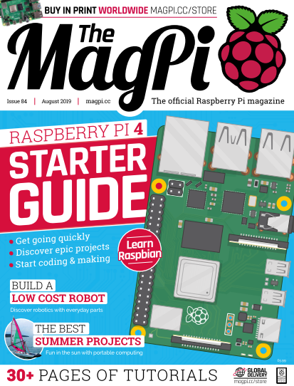 The MagPi - August 2019