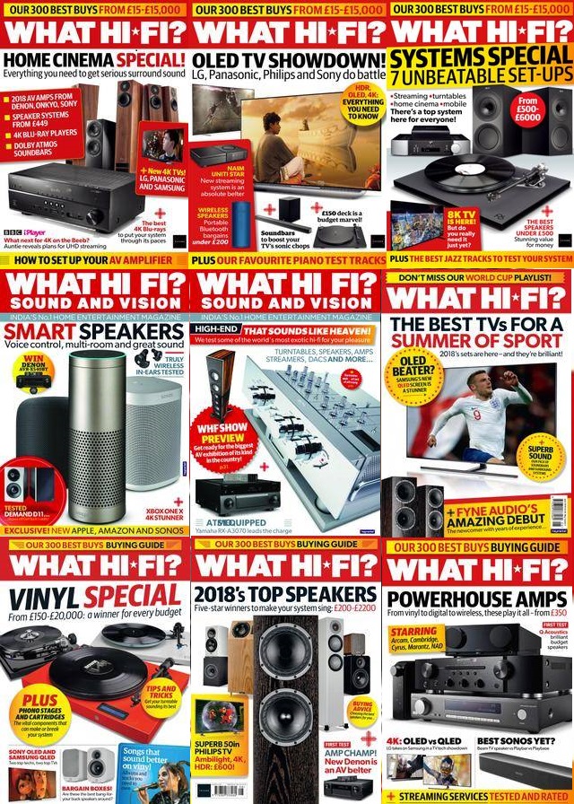 What Hi-Fi? UK - 2018 Full Year Issues Collection