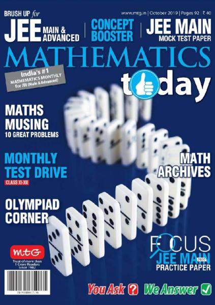 Mathematics Today - October 2019