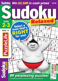 PuzzleLife Sudoku Relaxed - October 2019