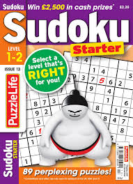 PuzzleLife Sudoku Starter - October 2019