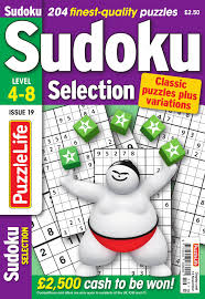 Sudoku Selection - October 2019