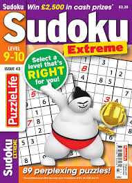 PuzzleLife Sudoku Extreme - November 2019