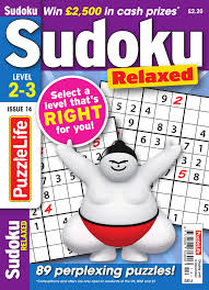 PuzzleLife Sudoku Relaxed - November 2019