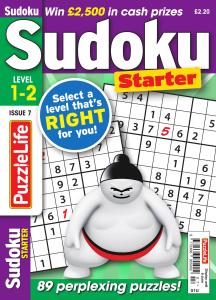 PuzzleLife Sudoku Starter - November 2019