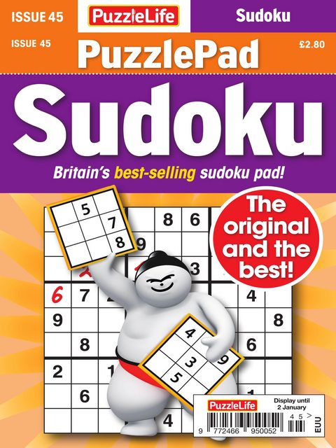 PuzzleLife PuzzlePad Sudoku - 05 December 2019