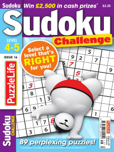 PuzzleLife Sudoku Challenge - January 2020