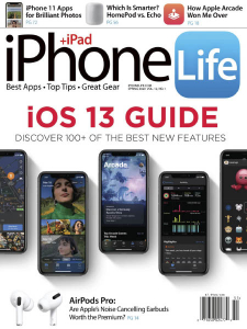 iPhone Life Magazine - January 01, 2020