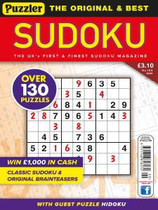 Puzzler Sudoku - Issue 199 - January 2020