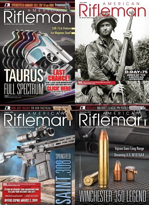 American Rifleman 2019 Full Year Collection