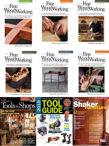Fine Woodworking - Full Year 2018 Collection