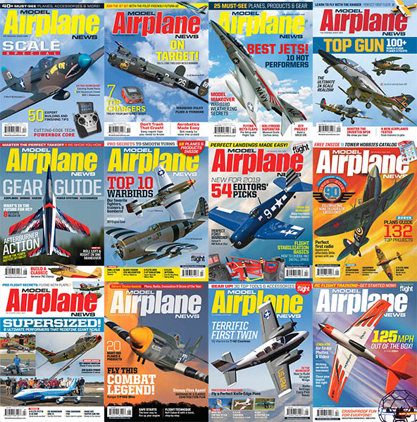 Model Airplane News - Full Year 2019 Collection