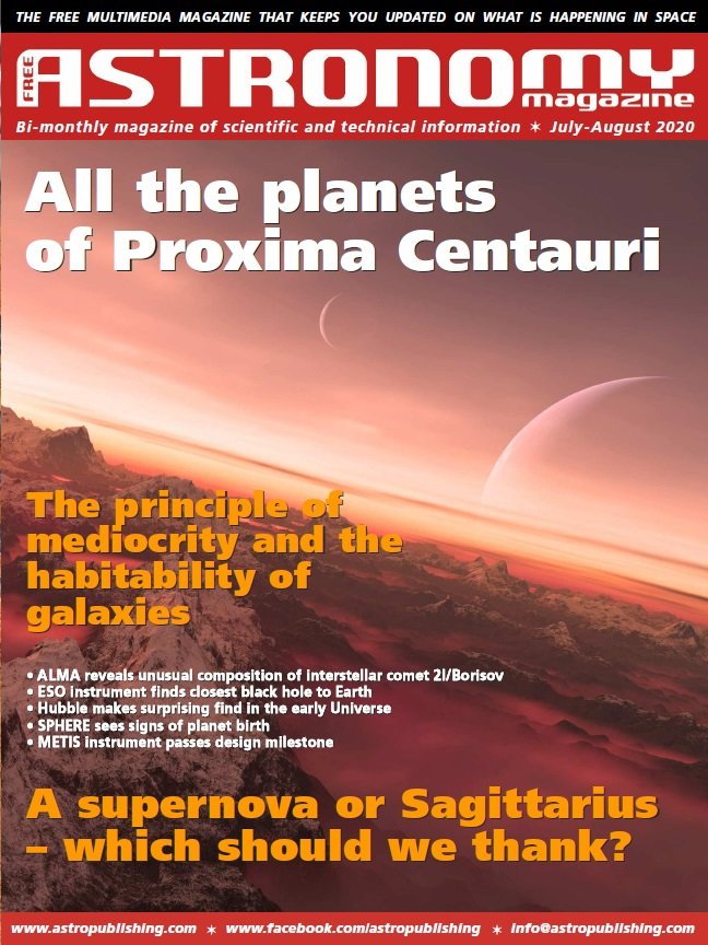 Free Astronomy - July-August 2020