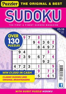 Puzzler Sudoku - July 2020