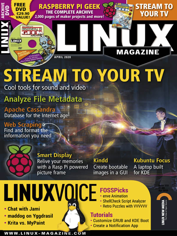 Linux Magazine USA - Issue 233 - April 2020