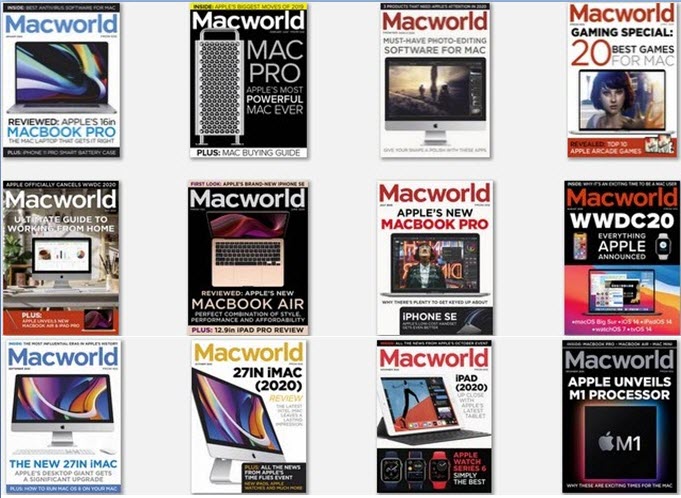 download Macworld UK – Full Year 2020 Issues Collection