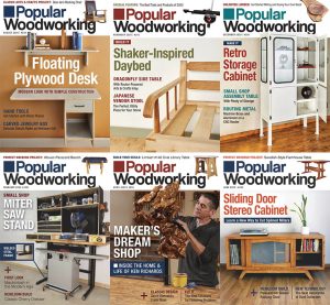 download Popular Woodworking USA – Full Year 2020 Issues Collection