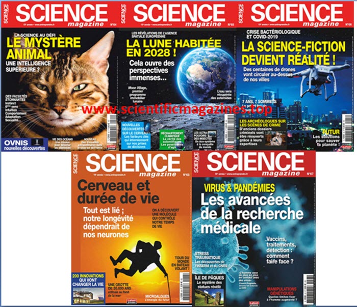 Telecharger Science Magazine – Année Complète 2020