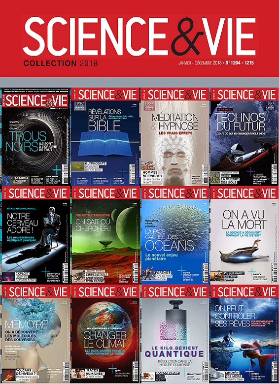 Science et Vie – Collection Complète 2018