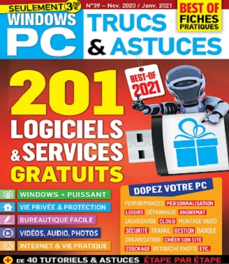 Windows PC Trucs et Astuces - Novembre 2020 - Janvier 2021