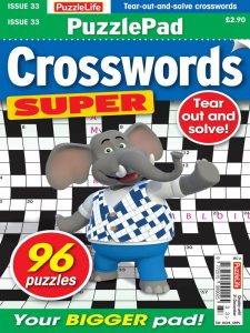 PuzzleLife PuzzlePad Crosswords Super - 03 December 2020