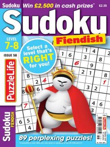 PuzzleLife Sudoku Fiendish - 01 December 2020