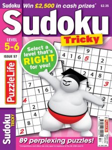 PuzzleLife Sudoku Tricky - December 2020