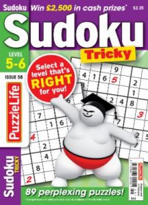 PuzzleLife Sudoku Tricky - January 2021