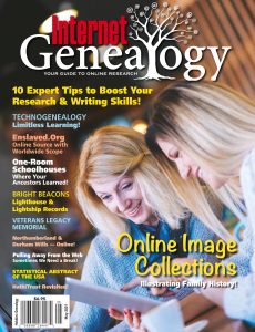 Internet Genealogy - April-May 2021
