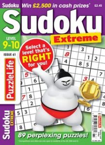 PuzzleLife Sudoku Extreme - April 2021