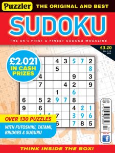 Puzzler Sudoku - April 2021