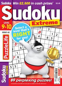 PuzzleLife Sudoku Extreme - May 2021