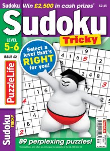 PuzzleLife Sudoku Tricky - May 2021