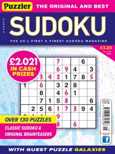 Puzzler Sudoku - May 2021
