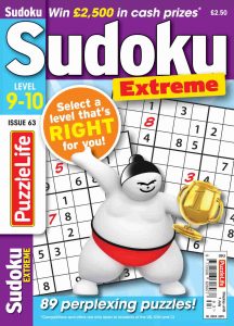 PuzzleLife Sudoku Extreme - June 2021