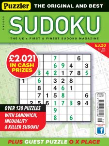 Puzzler Sudoku - June 2021
