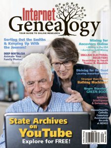 Internet Genealogy - August-September 2021
