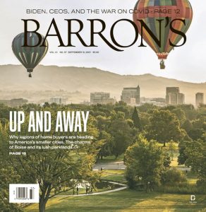 Barron’s Magazine – 13 September 2021