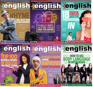 Learn Hot English Magazine - 6 Issues - 2021