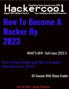 Hackercool Magazine - August 2022